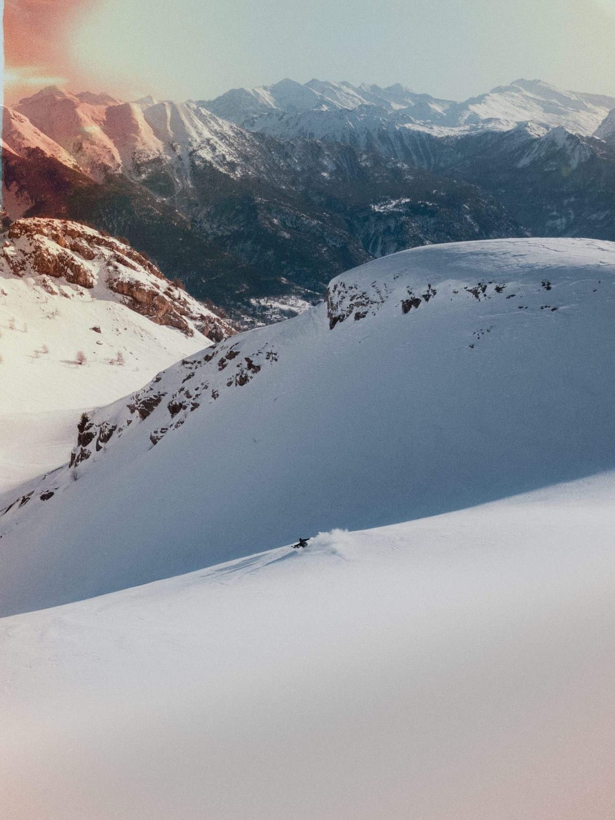Pink ridge, French Alps 2025